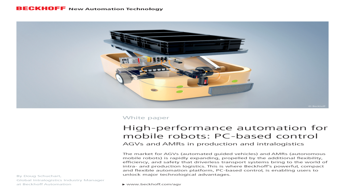 کنترل PC-based عملکرد بالا برای ربات‌های متحرک